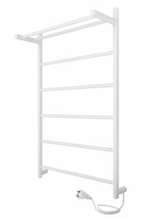 Полотенцесушитель электрический Indigo Line LСLE80-50WMPR с полкой 80x50 см белый матовый